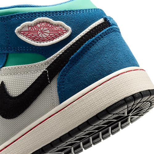 Boys' Grade School 1 Mid SE Chalk/University Red/True Blue - View 8
