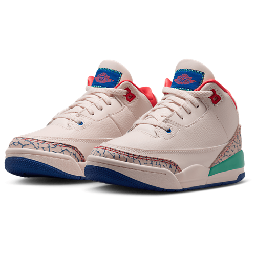 Boys' Preschool Retro 3 White/Red/Green - View 6