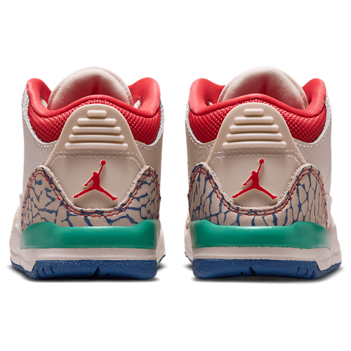 Boys' Toddler Retro 3 White/Red/Green - View 3