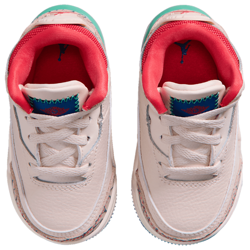 Boys' Toddler Retro 3 White/Red/Green - View 4