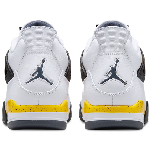Men's Retro 4 White/Yellow - View 3