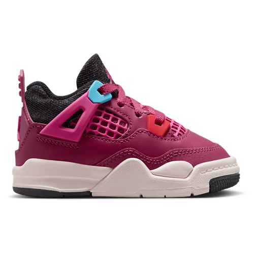 Girls' Toddler Retro 4 Pink/Black/White - View 1