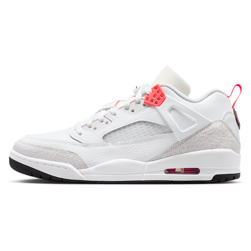 Men's Spizike Low Bright Crimson/White/Vast Grey - View 2