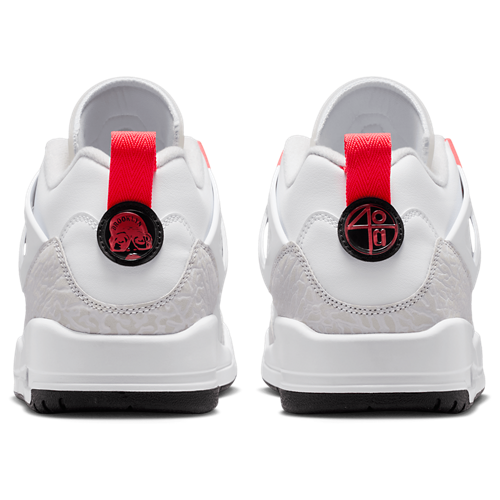 Spizike Low Bright Crimson/White/Vast Grey - View 3