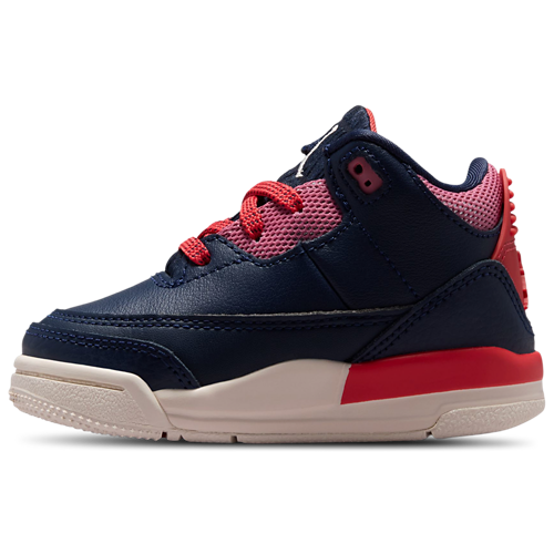 Boys' Toddler Retro 3 Obsidian/Track Red - View 2