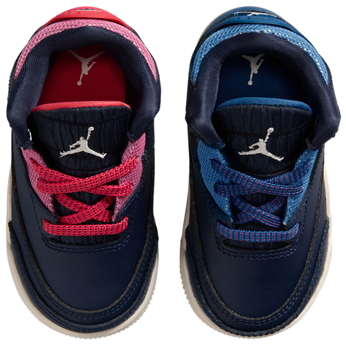 Boys' Toddler Retro 3 Obsidian/Track Red - View 6