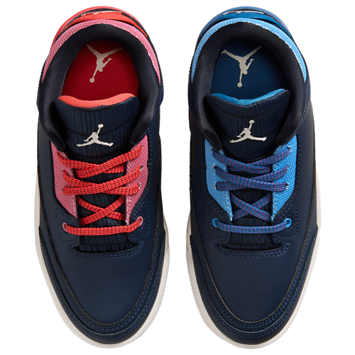 Boys' Preschool Retro 3 Blue/Black/Red - View 6