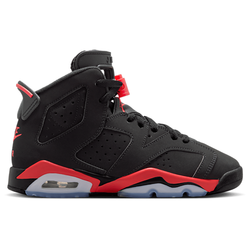 Boys' Grade School Retro 6 Black/Red - View 1