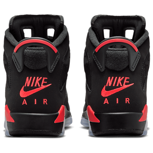 Boys' Grade School Retro 6 Black/Red - View 3