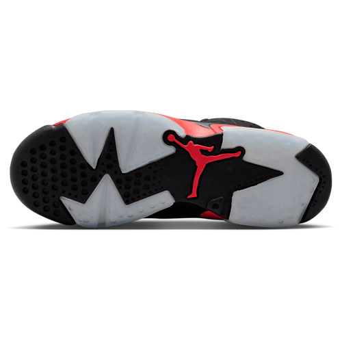 Boys' Grade School Retro 6 Black/Red - View 5