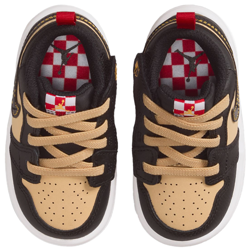 Boys' Toddler Retro 1 Low ALT SE Uni Red/Tan - View 4