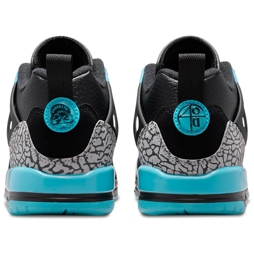 Boys' Grade School Spizike Low Black/Wolf Grey/Gamma Blue - View 3