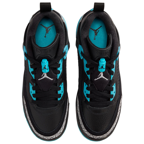 Boys' Grade School Spizike Low Black/Wolf Grey/Gamma Blue - View 4
