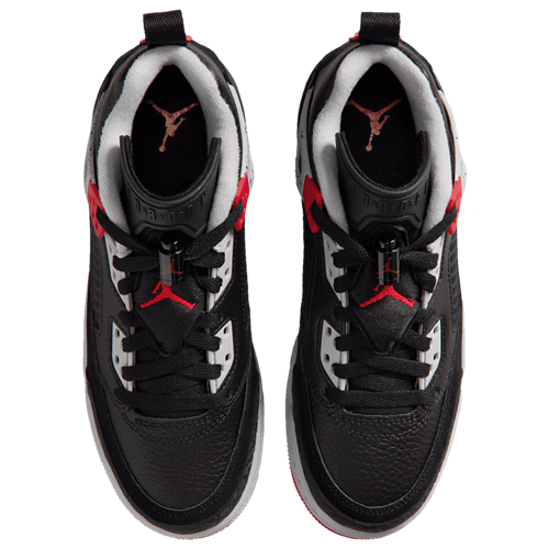 Boys' Grade School Spizike Low Gym Red/Black/Wolf Grey - View 4