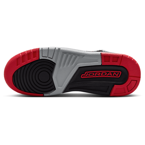 Boys' Grade School Spizike Low Gym Red/Black/Wolf Grey - View 5