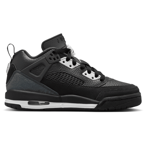 Boys' Grade School Spizike Low Anthracite/Black/White - View 1