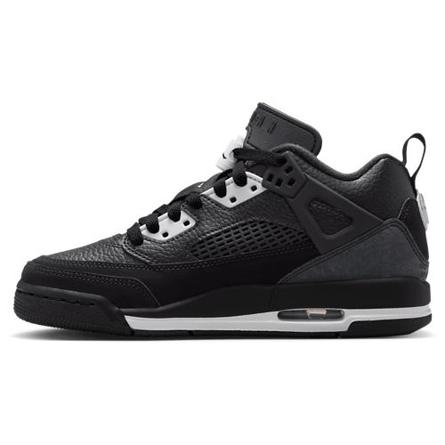 Boys' Grade School Spizike Low Anthracite/Black/White - View 2