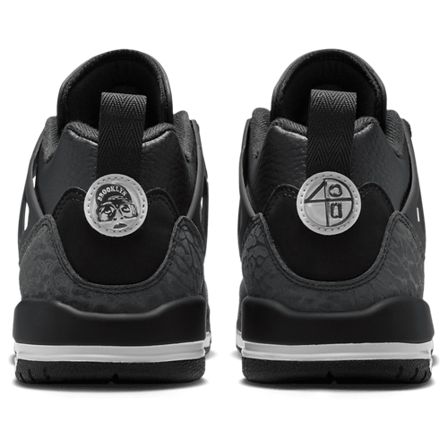 Boys' Grade School Spizike Low Anthracite/Black/White - View 3
