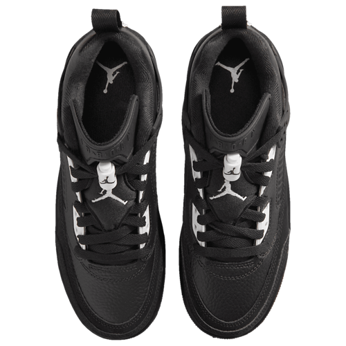 Boys' Grade School Spizike Low Anthracite/Black/White - View 4