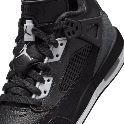 Boys' Grade School Spizike Low Anthracite/Black/White - View 7