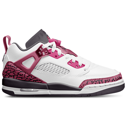Girls' Grade School Spizike Low Black/Pink/White - View 1