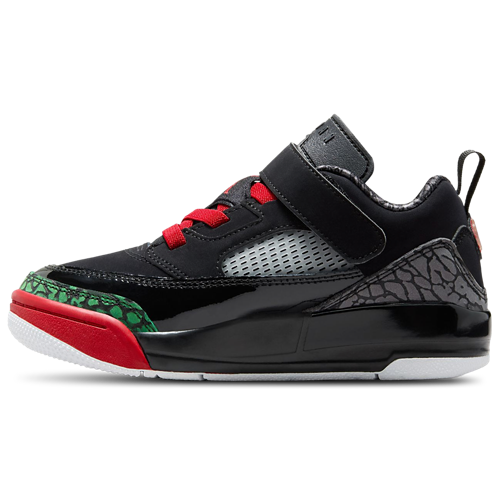 Boys' Preschool Spizike Low Classic Green/Black/Varsity Red - View 2