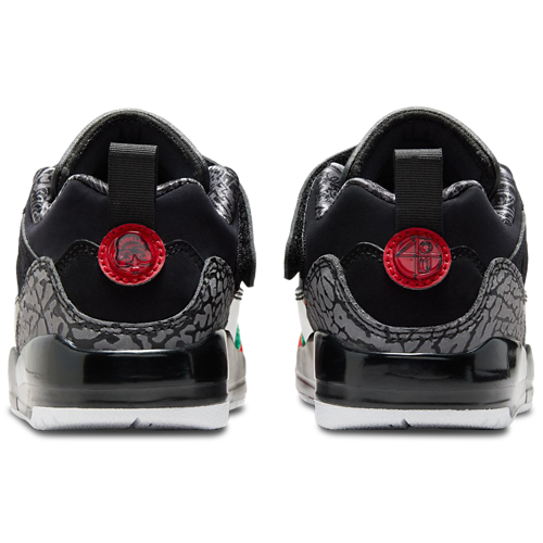 Boys' Preschool Spizike Low Classic Green/Black/Varsity Red - View 3