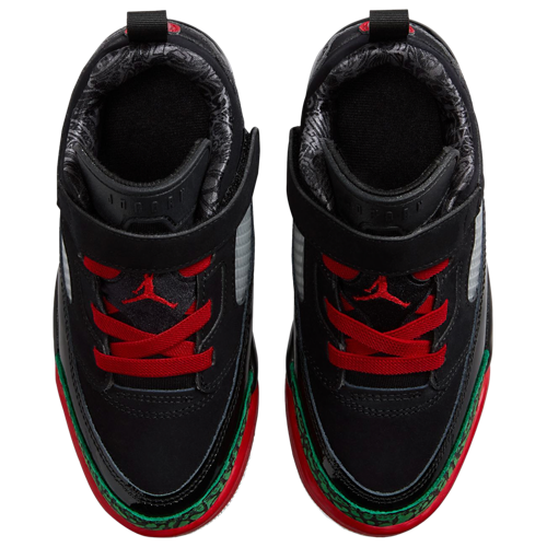 Boys' Preschool Spizike Low Classic Green/Black/Varsity Red - View 4