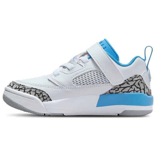 Boys' Preschool Spizike Low White/University Blue/Grey - View 2