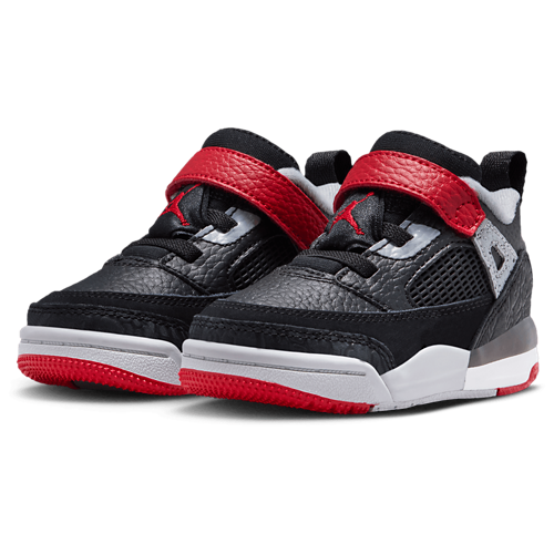 Boys' Toddler Spizike Low Black/Gym Red/Wolf Gray - View 6