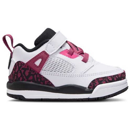 Girls' Toddler Spizike Low White/Black/Pink - View 1