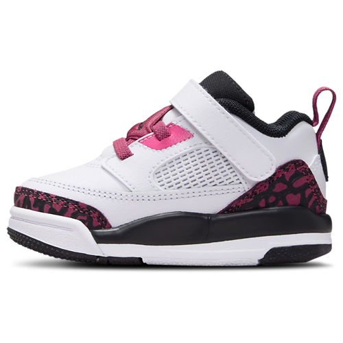 Girls' Toddler Spizike Low White/Black/Pink - View 2