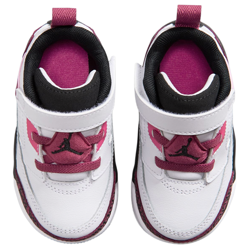 Girls' Toddler Spizike Low White/Black/Pink - View 4