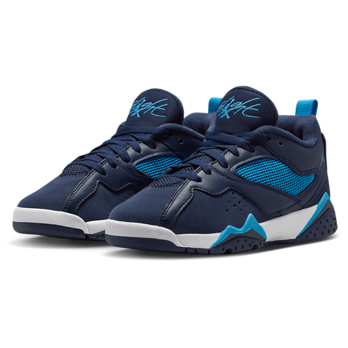 Boys' Grade School MVP 92 Obsidian/Dk Powder Blue/White - View 6