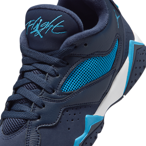 Boys' Grade School MVP 92 Obsidian/Dk Powder Blue/White - View 7