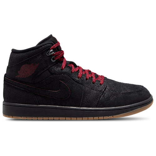 Men's 1 Mid SE Team Red/Black/Gum - View 1