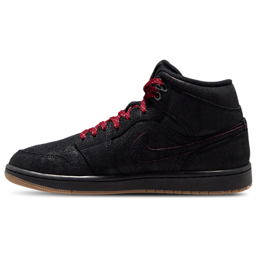 Men's 1 Mid SE Team Red/Black/Gum - View 2