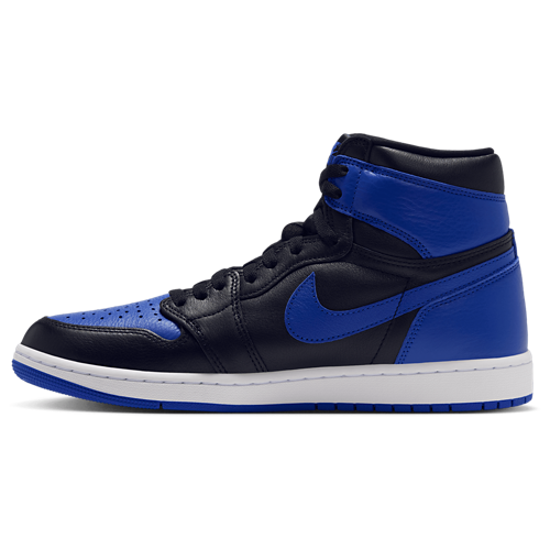 Men's Retro 1 High OG Black/White/Royal Blue - View 2