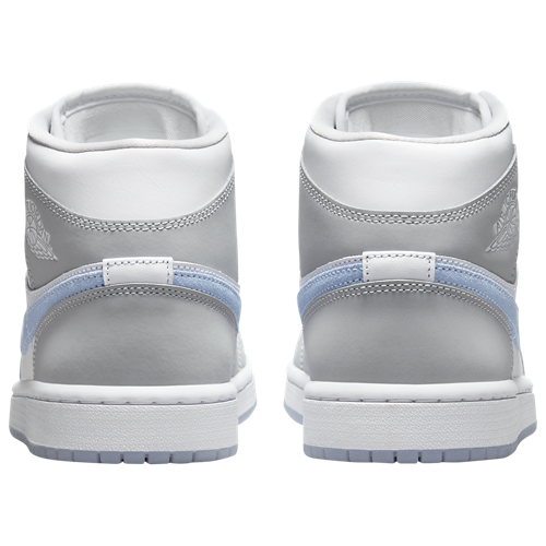 AJ 1 Mid White/Aluminum/Wolf Grey - View 3