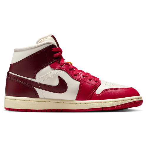 AJ 1 Mid Dark Team Red/Sail/Coconut Milk - View 1