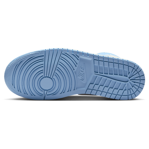 Women's AJ 1 Mid Psychic Blue/Neutral Grey/Sail - View 5