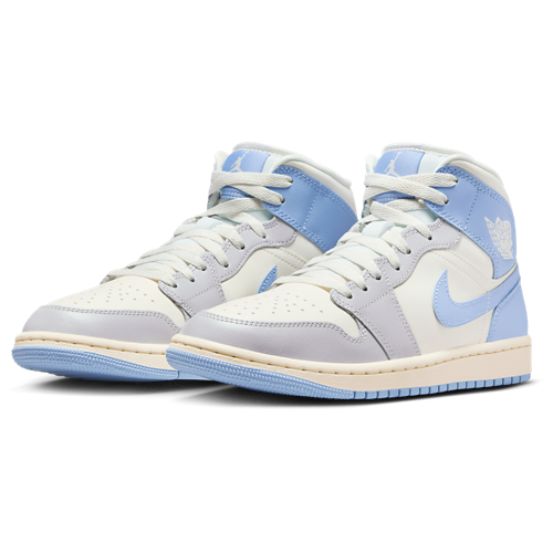 AJ 1 Mid Psychic Blue/Neutral Grey/Sail - View 6