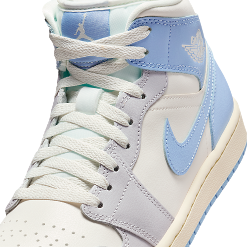 AJ 1 Mid Psychic Blue/Neutral Grey/Sail - View 7