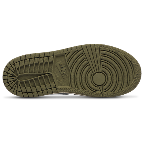 Boys' Preschool Retro 1 Low Medium Olive/Black/Summit White - View 5