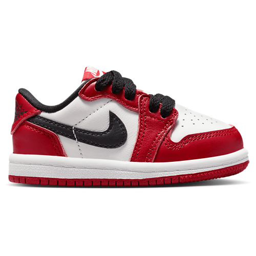 Boys' Preschool Retro 1 Low Summit White/Black/Varsity Red - View 1