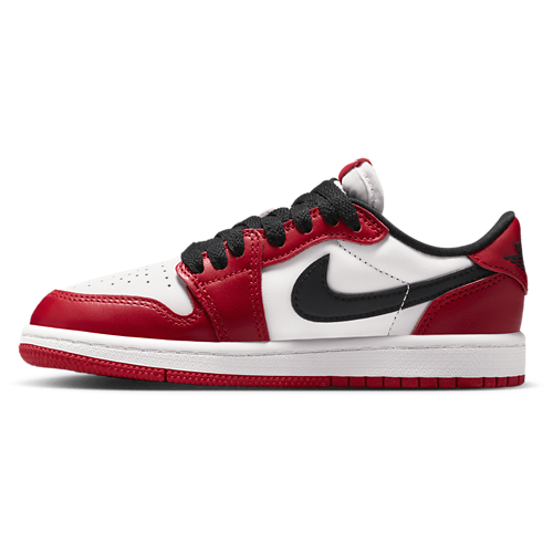 Boys' Toddler AJ 1 Retro Low OG Summit White/Varsity Red/Black - View 2