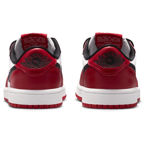 Boys' Toddler AJ 1 Retro Low OG Summit White/Varsity Red/Black - View 3