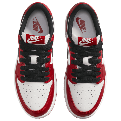 Boys' Toddler AJ 1 Retro Low OG Summit White/Varsity Red/Black - View 4