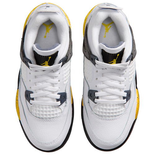 Boys' Preschool Retro 4 White/Blue/Yellow - View 4
