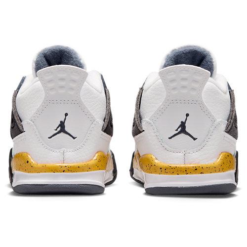 Boys' Toddler Retro 4 Yellow/White/Blue - View 3
